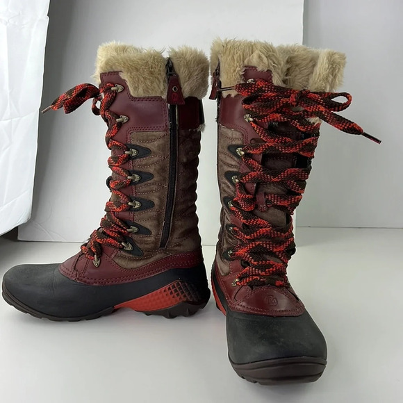 Merrell Tan Leather  Opt-warm Winter Boots - Picture 3 of 12